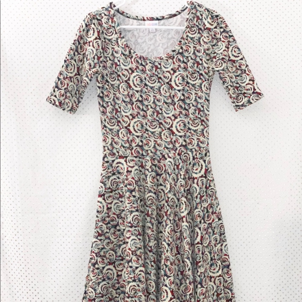 LULAROE • Long Spring Dress - size S
